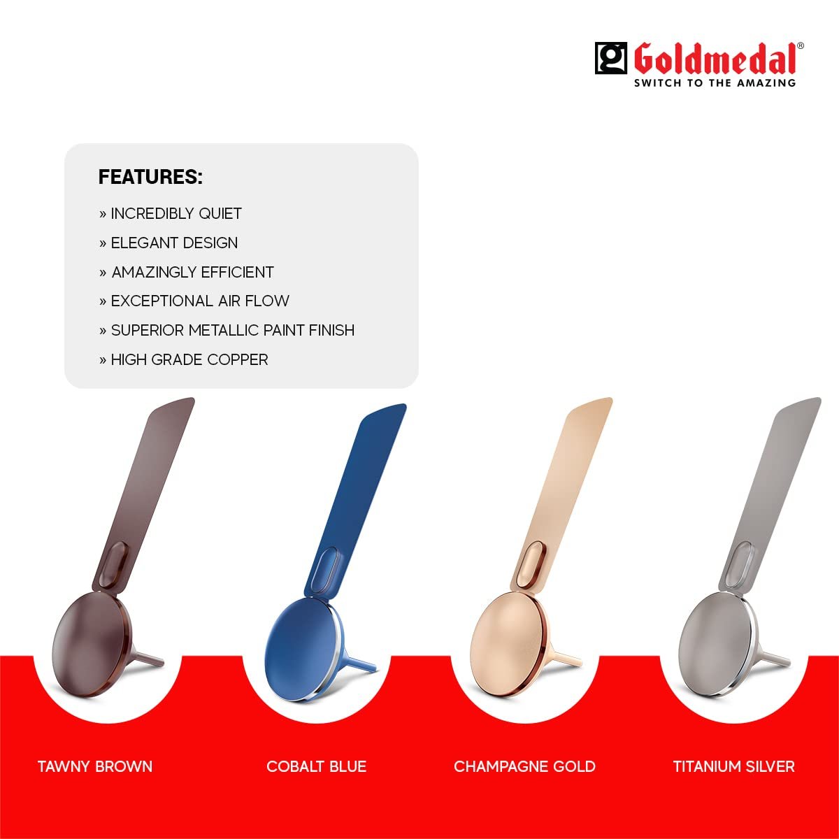 Goldmedal 48" Ceiling Fan Hoopla - Image 4