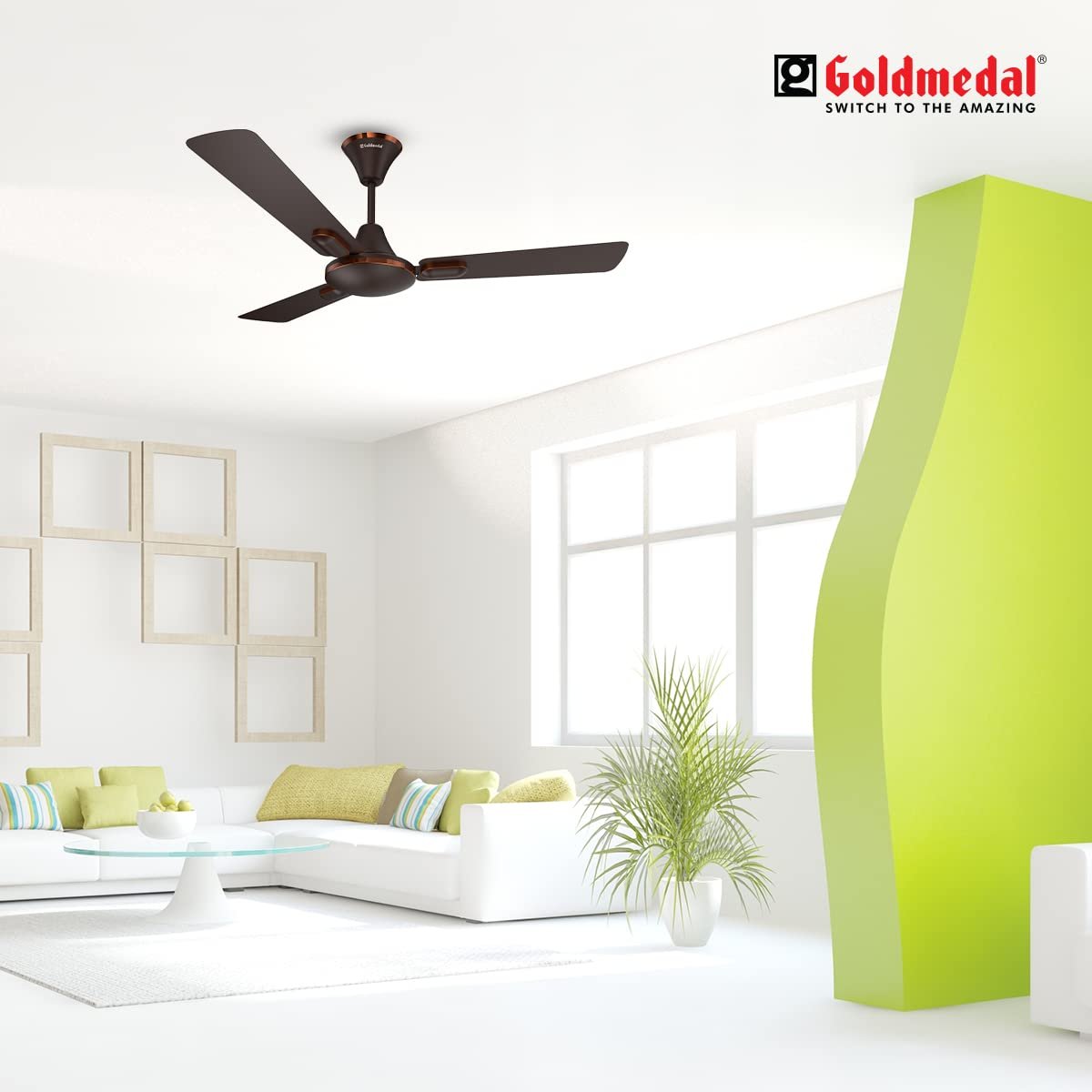 Goldmedal 48" Ceiling Fan Hoopla - Image 5